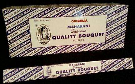 Maharani Incense  (8 stick tube)