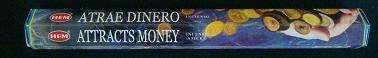Attracts Money Incense (20 Stick Tube)
