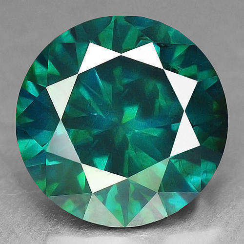 RARE**CERTIFIED 1.50 CT FANCY GREEN BLUE DIAMOND VALUE R291'124'00