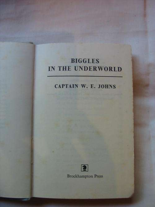 Biggles in the Underworld