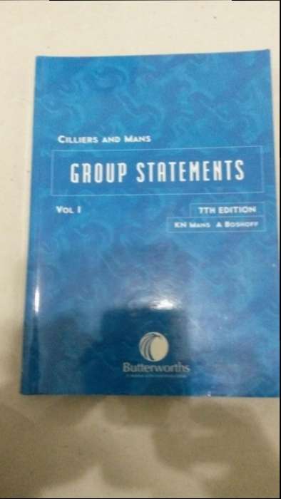 Group Statements (Cilliers and Mans)