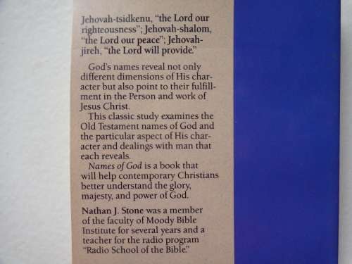 NAMES of GOD - NATHAN STONE