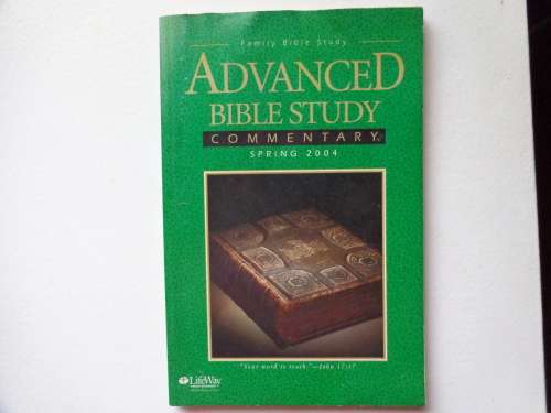 ADVANCED BIBLE STUDY COMMENTARY 13 week study