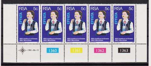RSA Stamps MNH