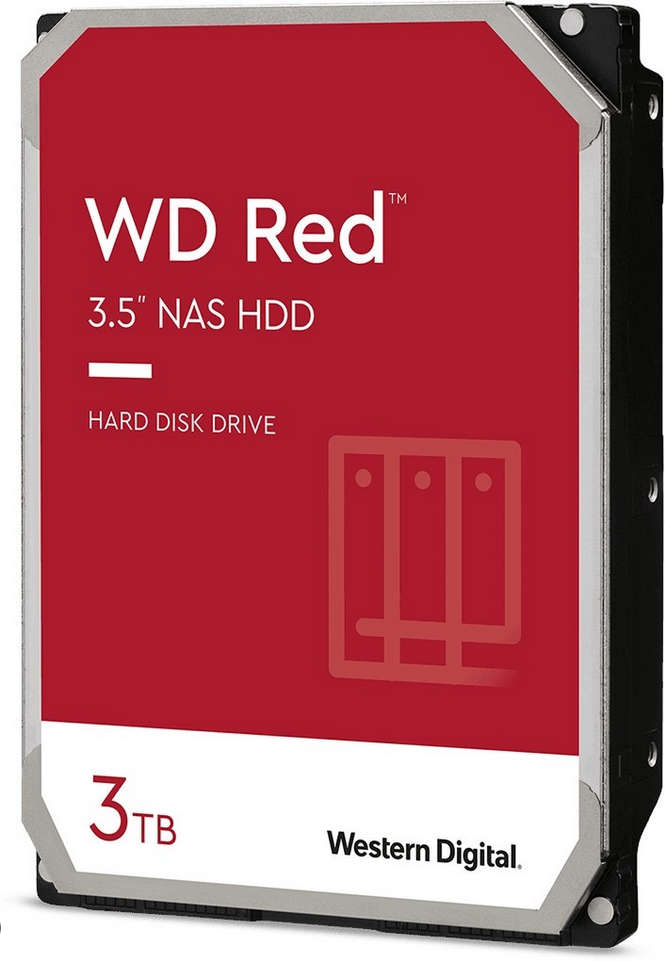 WD Red NAS 3TB 3.5` SATA Internal HDD