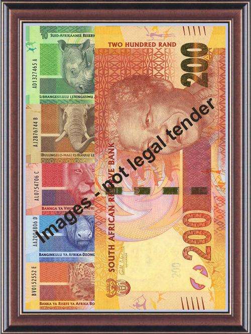 Set of New Mandela/Big 5 Marcus 2nd Issue - Unc