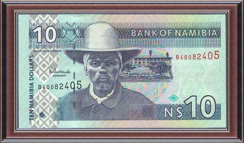 Banknotes A-Z  Namibia  NAM18  N$10  2009  Unc