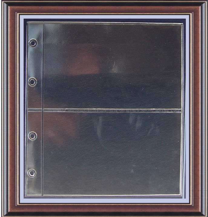 2. Improved A5 local collector's pages - 2 division for bank notes