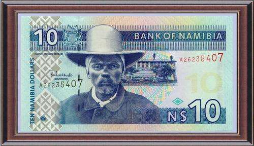 Notaphily 4: Namibia: (NAM14)  N$10 P# New; Signature Alweendo (Type 3) 2007 - Unc