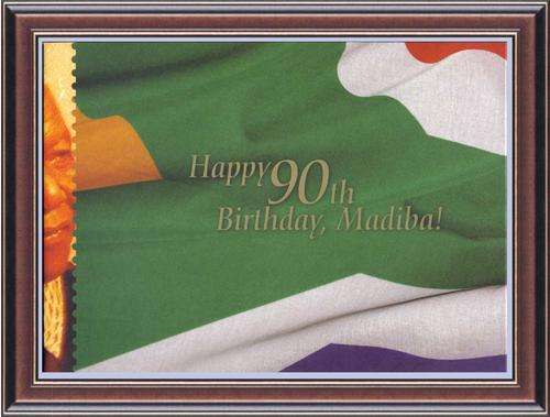 Philately 4  Heads of State- F14.3 SA  2008 Mandela 90  Folder