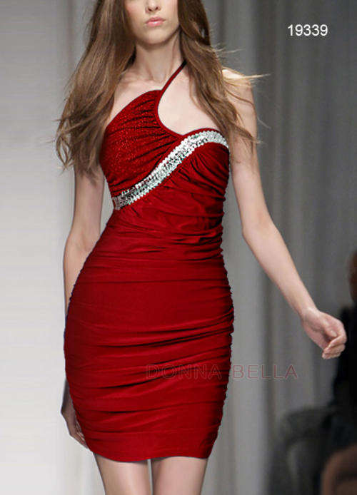 Red cocktail dress size 12