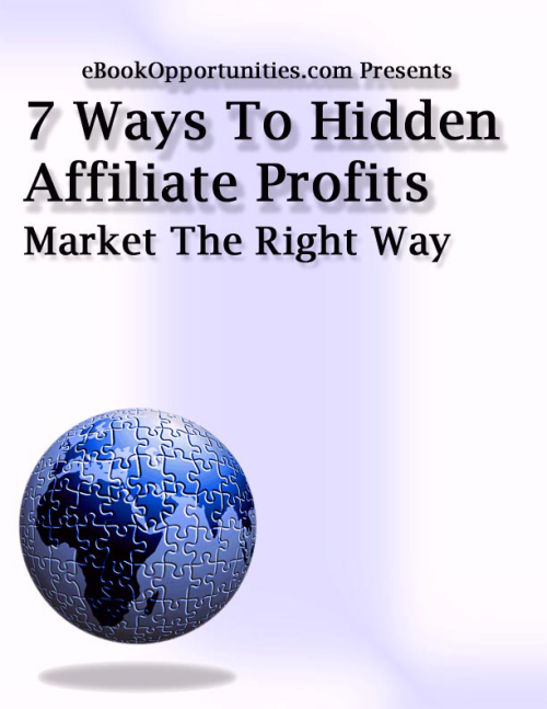 AFFILIATE MARKETING BUNDLE - EBOOKS