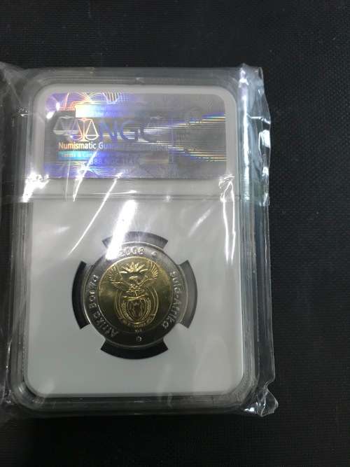 Mandela R5 ms67 graded