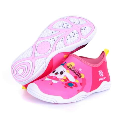 Kids water shoes Canimals Swimming Shoes , Beach Shoe Anti slip featuring Mimi in pink Size 11.5
