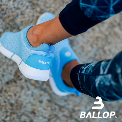 Unisex Ballop Walker Sneakers in Sky Blue  Size SA5.5/6