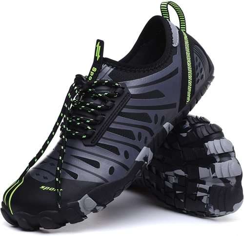 Grey Water Outdoor Self Adjust Lace up Shoe Various Sizes