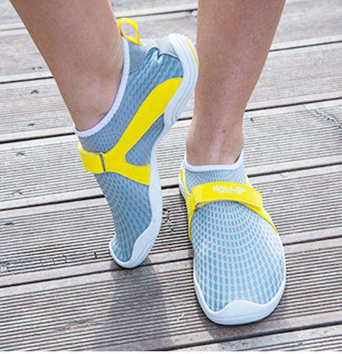 Grey Unisex Ballop Skin Shoes  Gym | Flexible | Fitness| Aqua Size 3.5~4