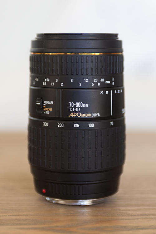 SIGMA 70-300mm F4-5.6 APO Macro Super - Minolta AF mount