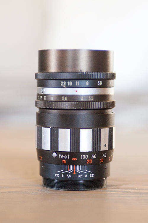 Rare Sankor 135mm f/3.5 Cine lens