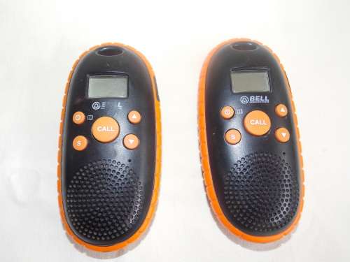 Walkie-Talkie Two Way Radios Bell