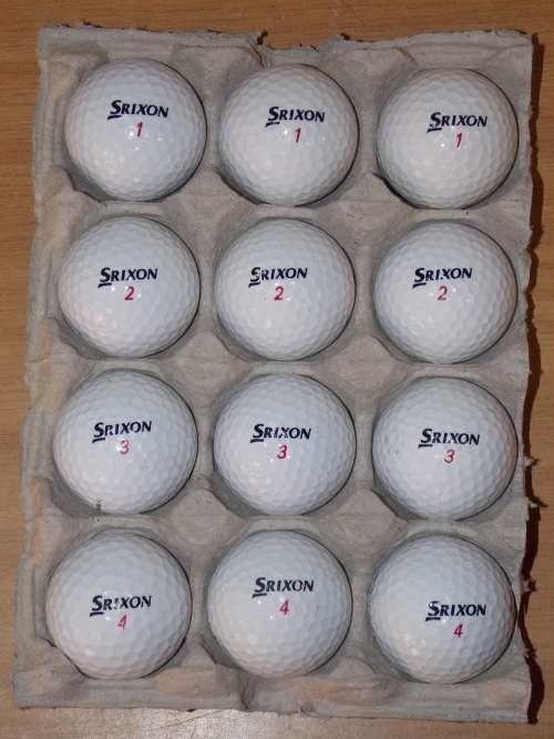 12 Srixon Golf Balls