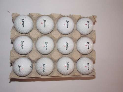12 Srixion Golf Balls