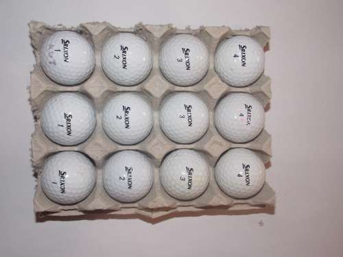 12 Srixion Golf Balls