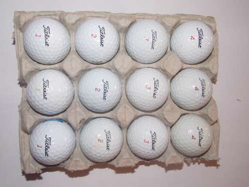 12  Titleist Golf Balls