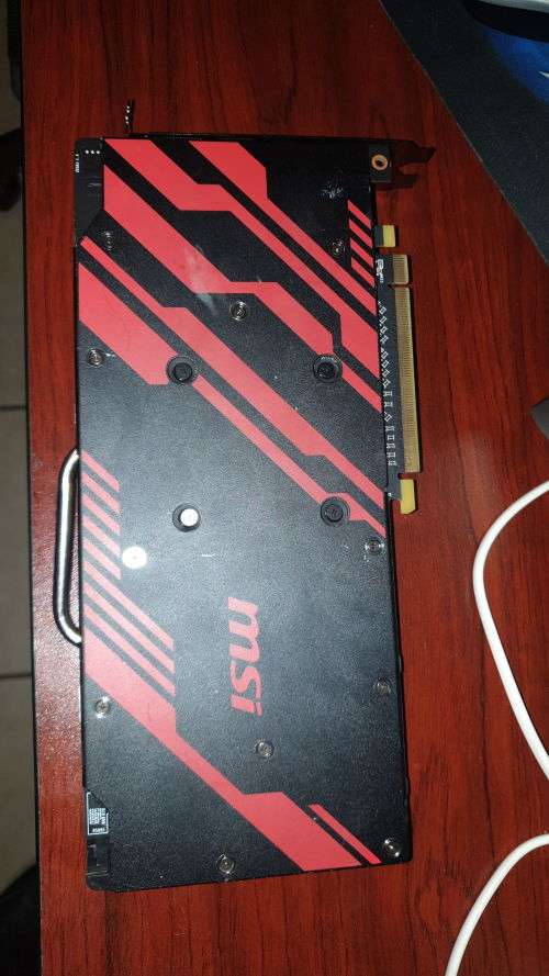 MSI RX580 8GB  FUALTY ERROR CODE 43