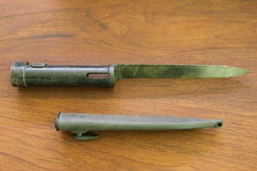 R1 Bayonet with scabbard. SADF