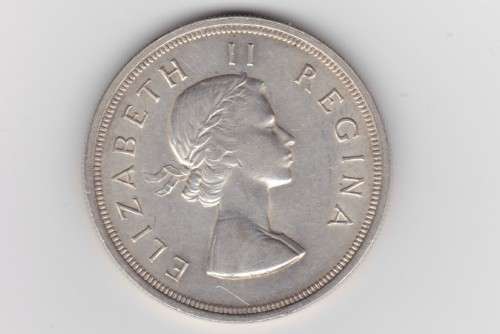 1956 5 Shilling. R1 start