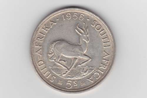 1956 5 Shilling. R1 start