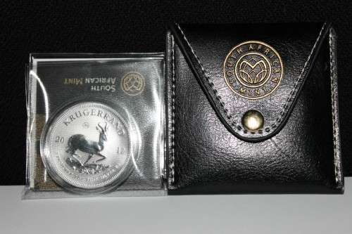 2017 1OZ Silver Kruger Rand. Premium UNC