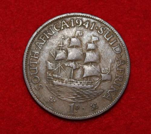 1941 1 Penny. Union of South Africa
