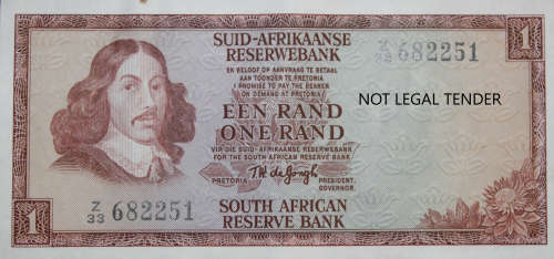 1975 R1 Replacement note.