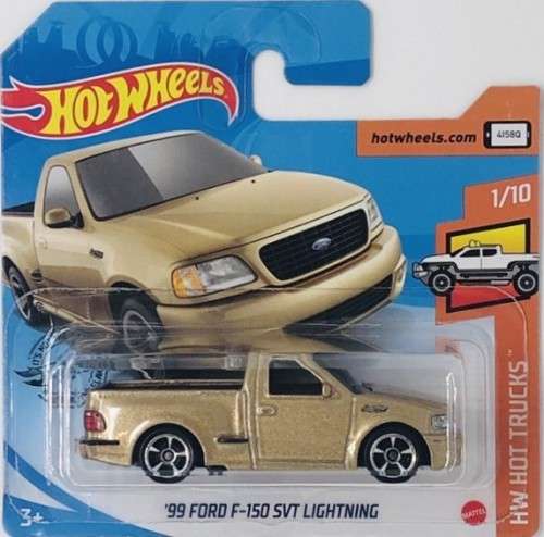 Hot Wheels: `99 Ford F-150 SVT Lifhtning Pickup Truck