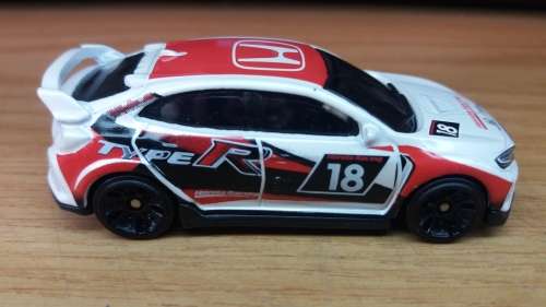Hotwheels: `2018 Honda Civic Type R (2020 Honda)