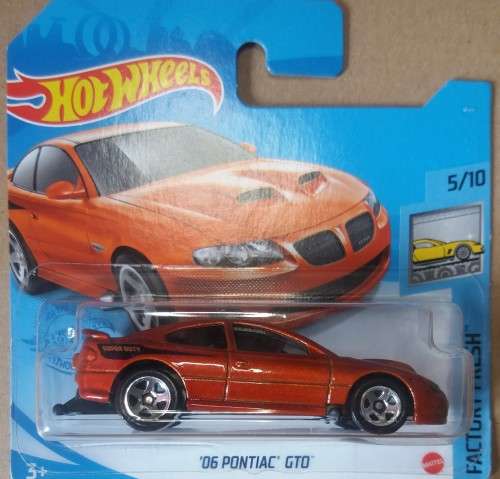 Hotwheels: 06 Pontiac GTO (2021 Factory Fresh)