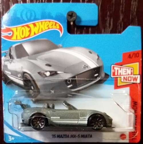 Hotwheels: 15 Mazda MX-5 Miata (2021 Then and Now)