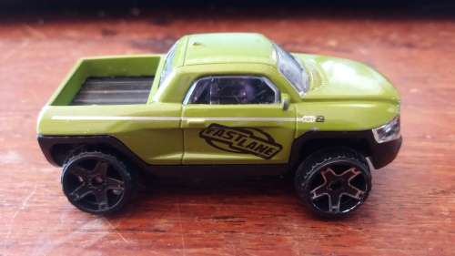 Fastlane: 2013 Fast Lane HR-002 Green Pickup Truck Diecast Car