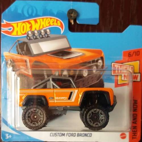 Hotwheels: Custom Ford Bronco (2021 Then and Now)