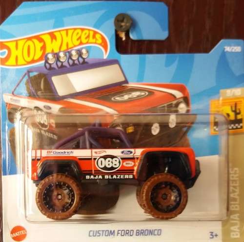 Hotwheels: Custom Ford Bronco (2022 Baja Blazers)