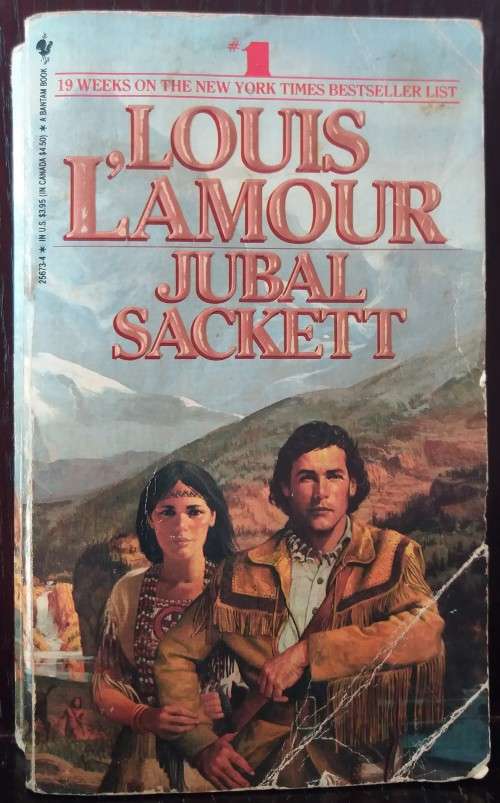 Books: Jubal Sackett - by Louis L`Amour - Bantam Books