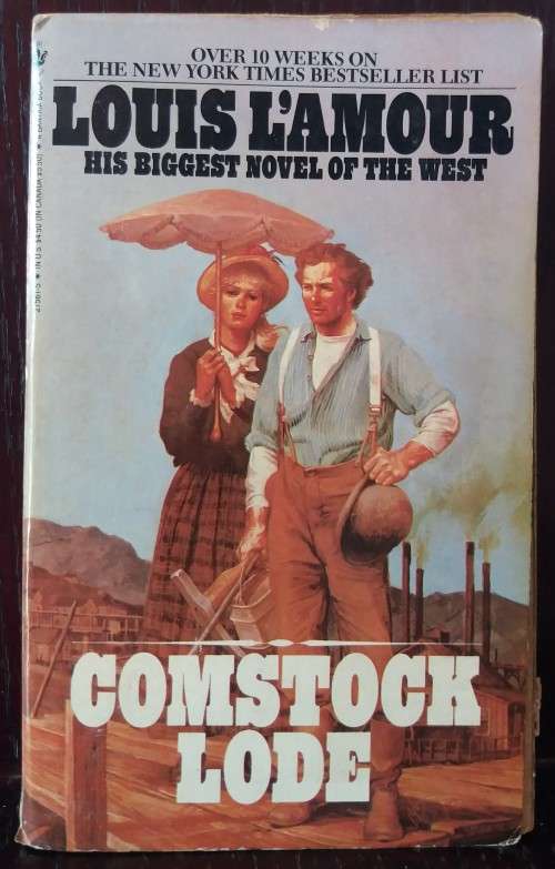 Books: Comstock Lode - by Louis L`Amour - Bantam Books