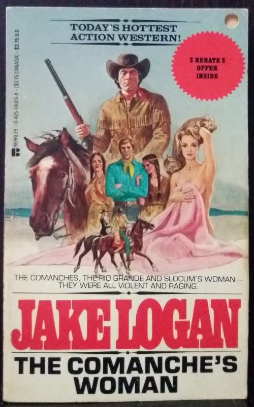 Books: Western - The Comanche`s Woman - by Jake Logan