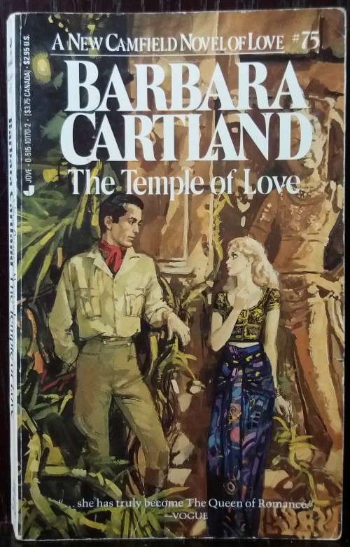 Books: The Temple of Love - Barbara Cartland