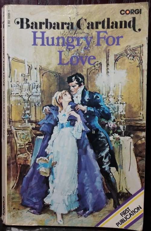 Books: Hungry For Love - Barbara Cartland