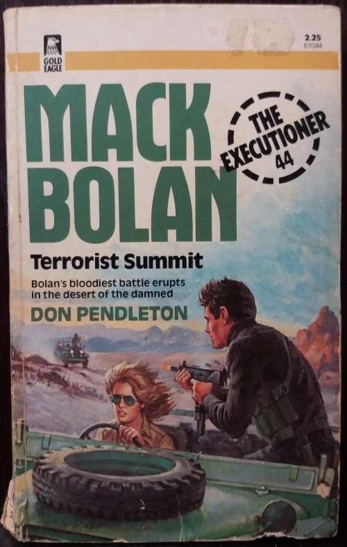Books: Terrorist Summit - Mack Bolan (Gold Eagle, 1984)