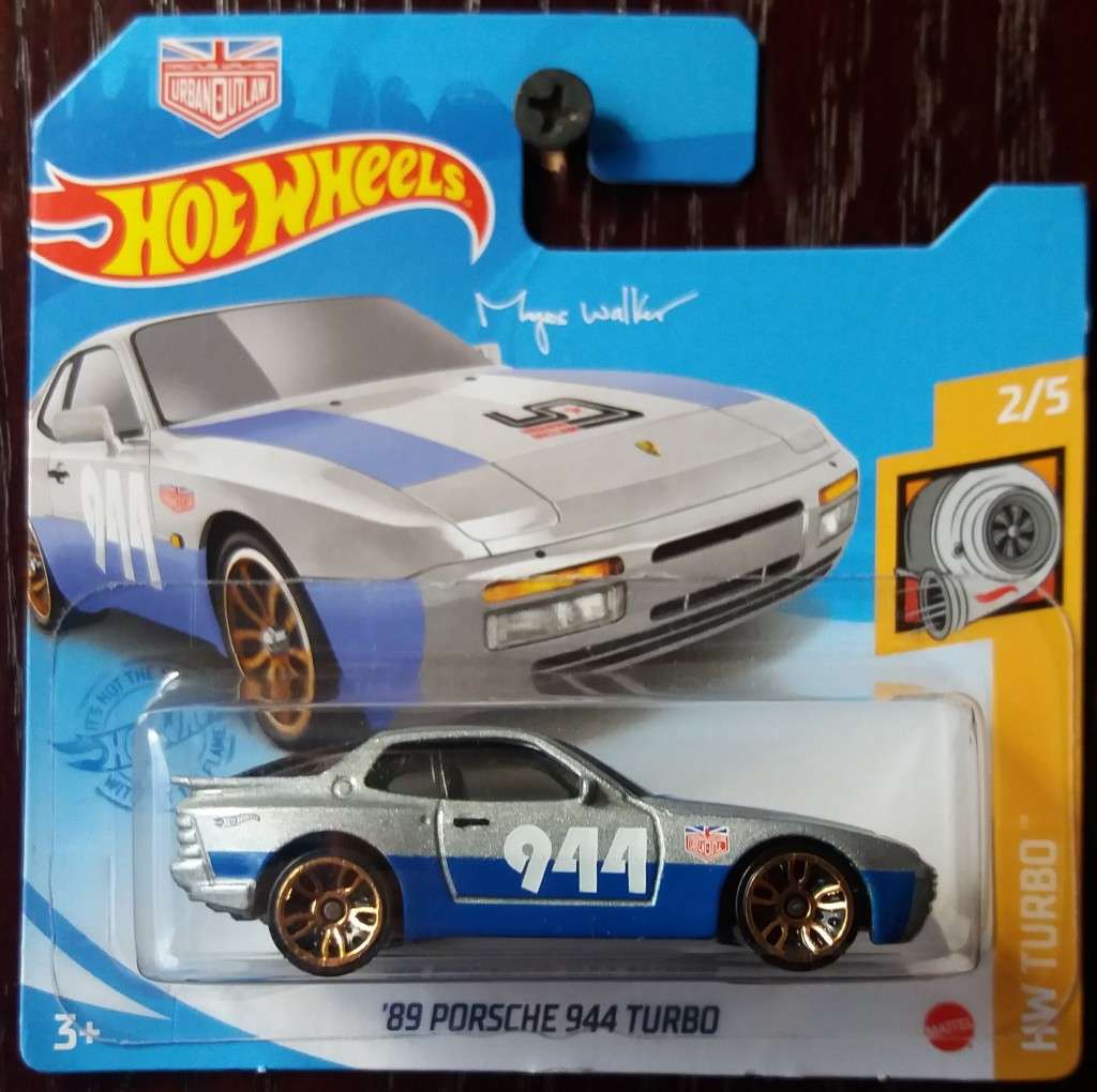 Hotwheels: 89 Porsche 944 Turbo (2021 HW Turbo)