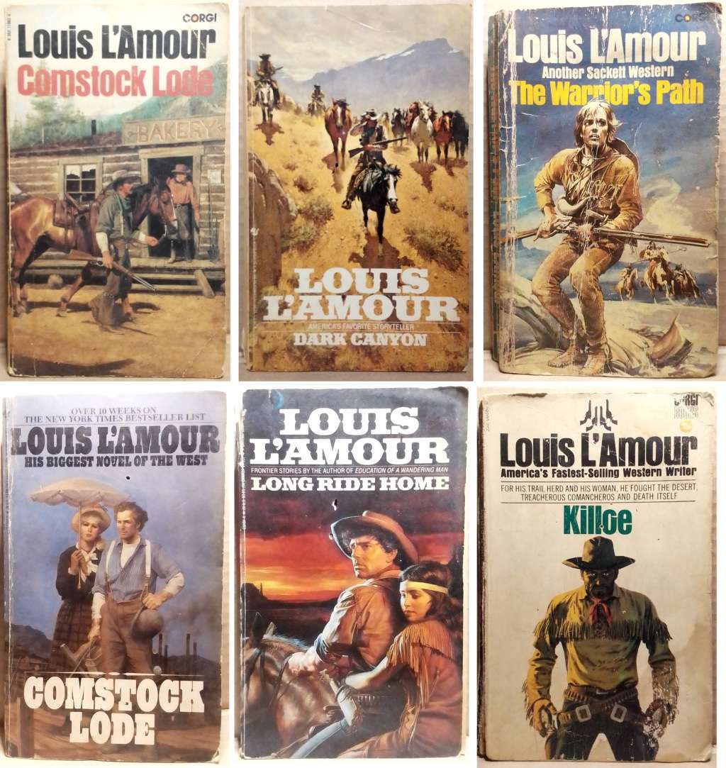21x Louis L`Amour Books (See Description)
